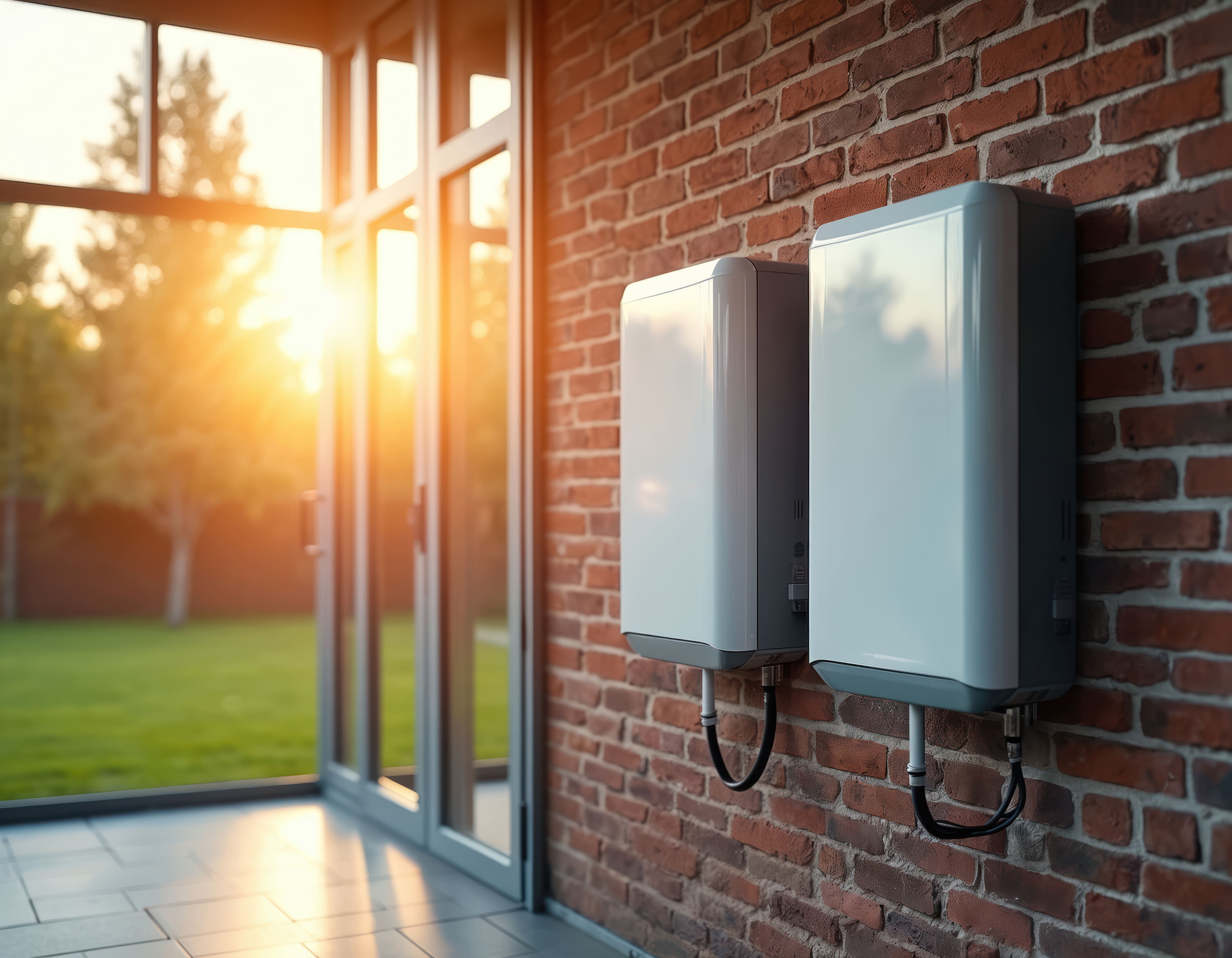 Véranda avec installation solaire