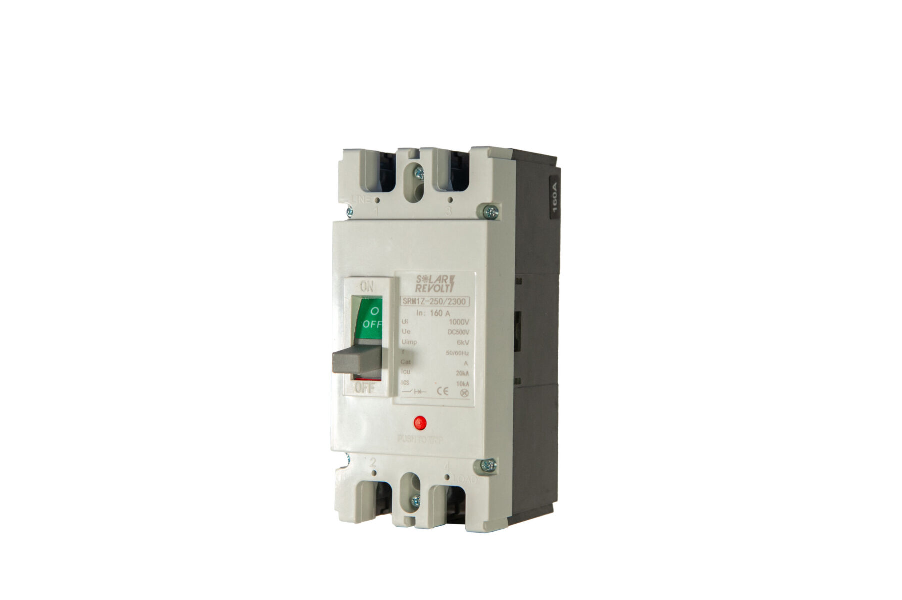 Sectionneur DC 160A – 2 Pôles – jusqu'à 550V - cache de protection inclus | SR-SEC160A2 – Image 7