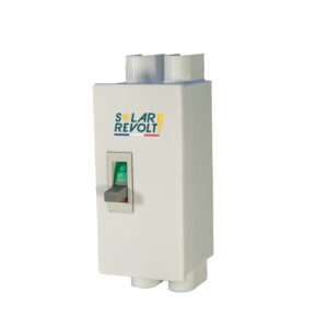 Sectionneur DC 160A – 2 Pôles – jusqu'à 550V - cache de protection inclus | SR-SEC160A2